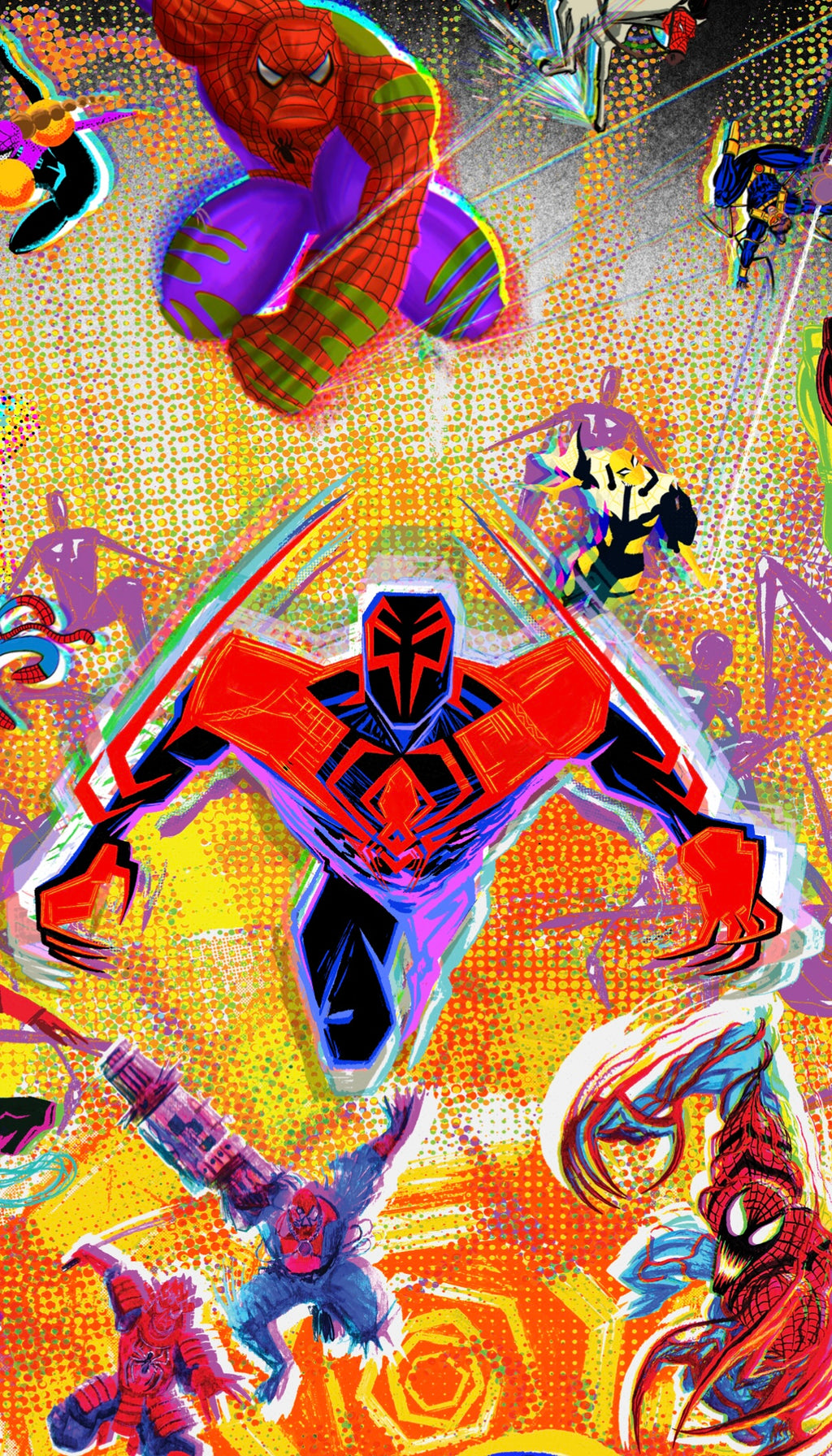 Spiderwebs Streetwear Loose Drop Shoulder T-Shirt